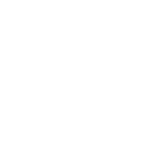 curved emblem at the top right